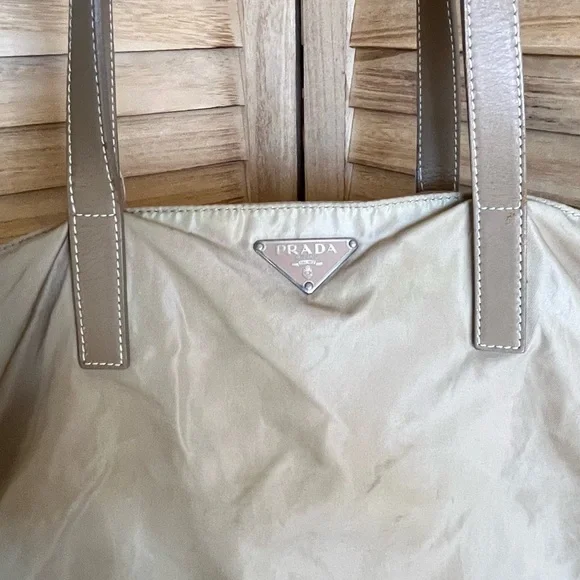 Authentic VTG Prada Tote Bag - Picture 3 of 6
